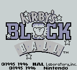 Kirby's Block Ball screenshot 5 for GameBoy